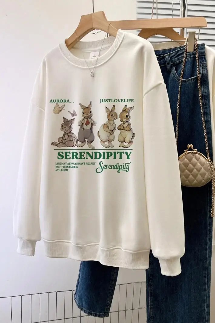 Women's Thick Cotton Sweater, O-Neck Pullovers, Warm Female Clothing, Loose, Plush, Thick, Winter, Autumn, Fashion, New Design