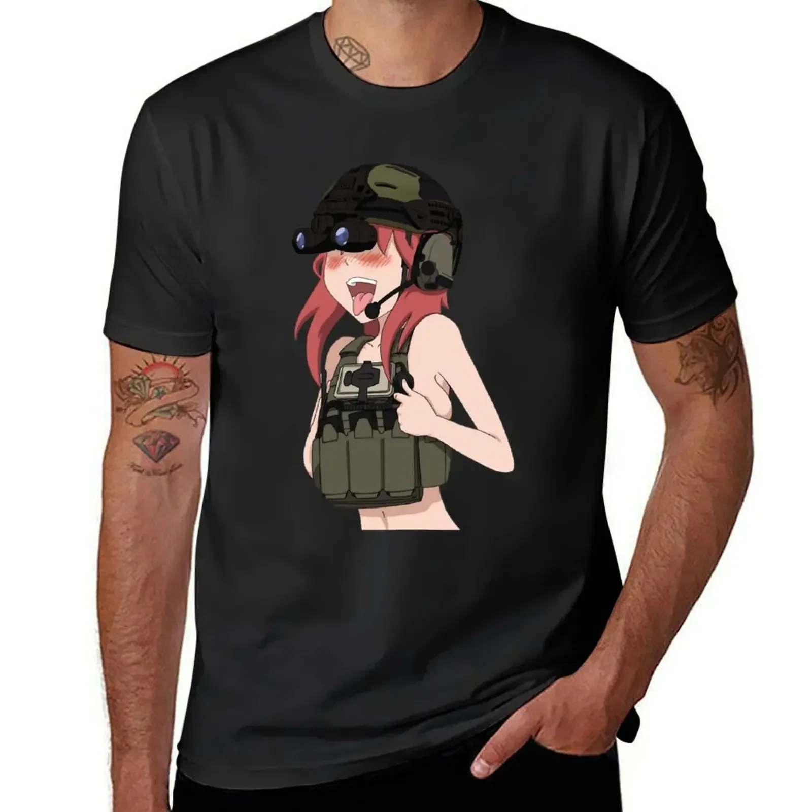 

anime nods Sticker T-shirt for a boy anime clothes t shirt men