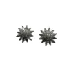 5pc/lot Luxury crystal floral buttons Cubic zirconia button for shirt Decorative CZ sewing buttons for cashmere Knit cardigan 5