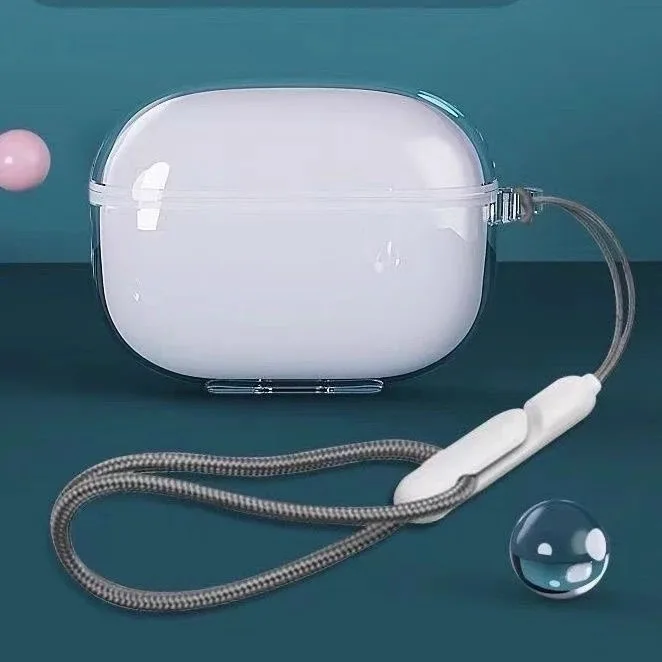 Crystal Clear Earphone Protector Case - Wireless Headphone Cover