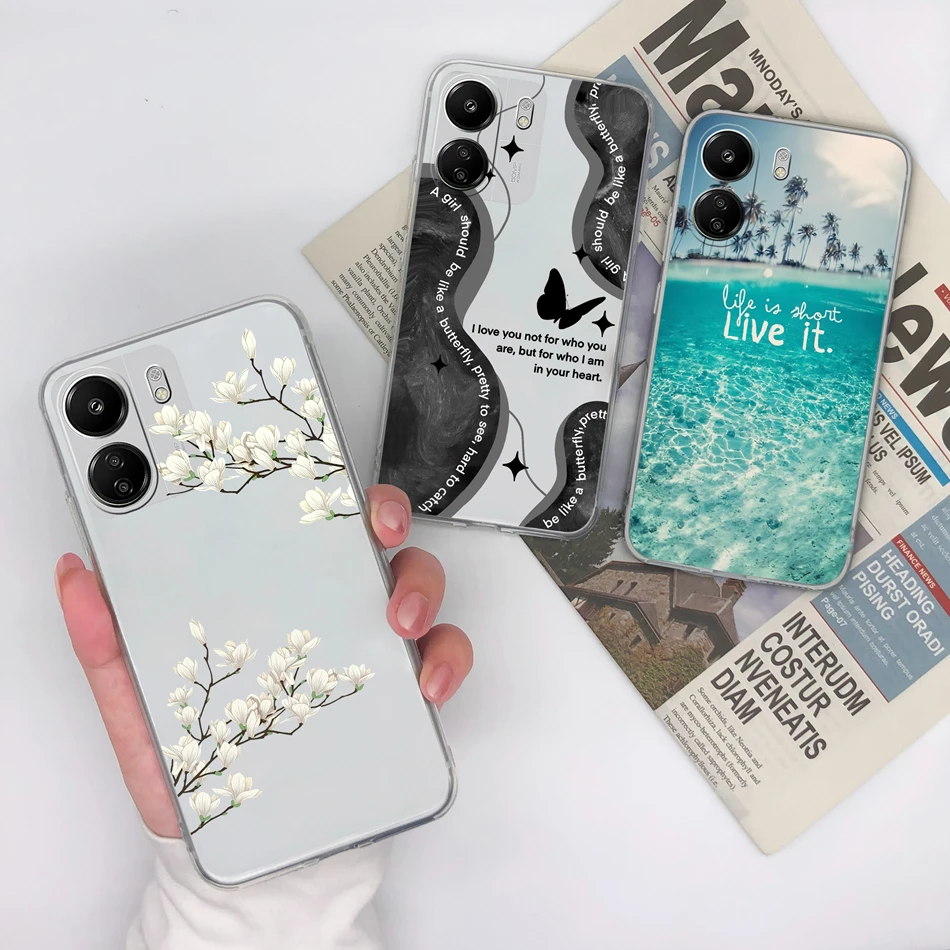 Gradient Clear Phone Case - Soft, Lightweight Back Cover