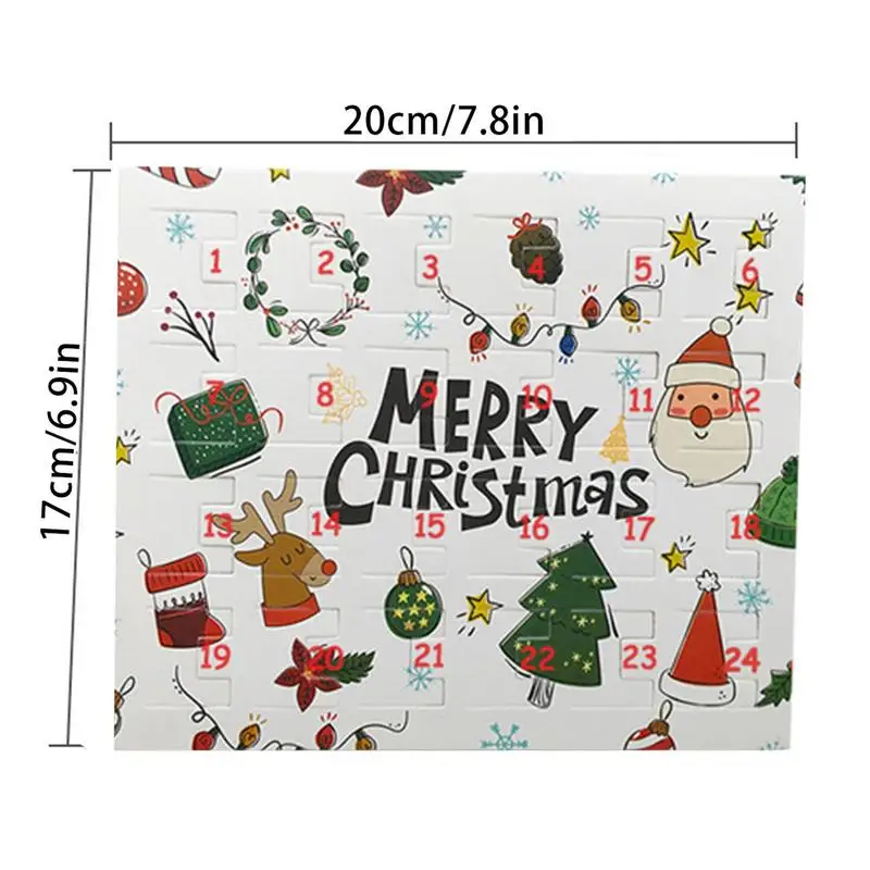 Countdown Calendar Jewelry Christmas Theme Advent Calendar Jewelry For Girl Christmas Countdown Gift