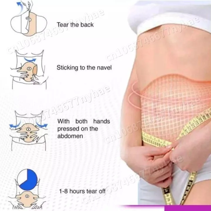 Keep Good Figure to 45kg Body Let Belly Arm Slimming Crazy Slim Patches Detox Korea MYMI Wonder Patch Slimming Artifact Stickers