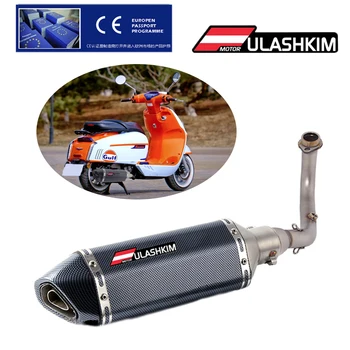 Scooter Exhaust Mulffer Moped For Victoria Sixties 300 300i Exhaust Silencer Escapes