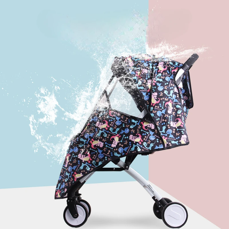

Baby Stroller Rain Cover Wind Rain Sun Protection Cover Raincoat Universal Wind And Warmth Protection Cover Winter Canopy