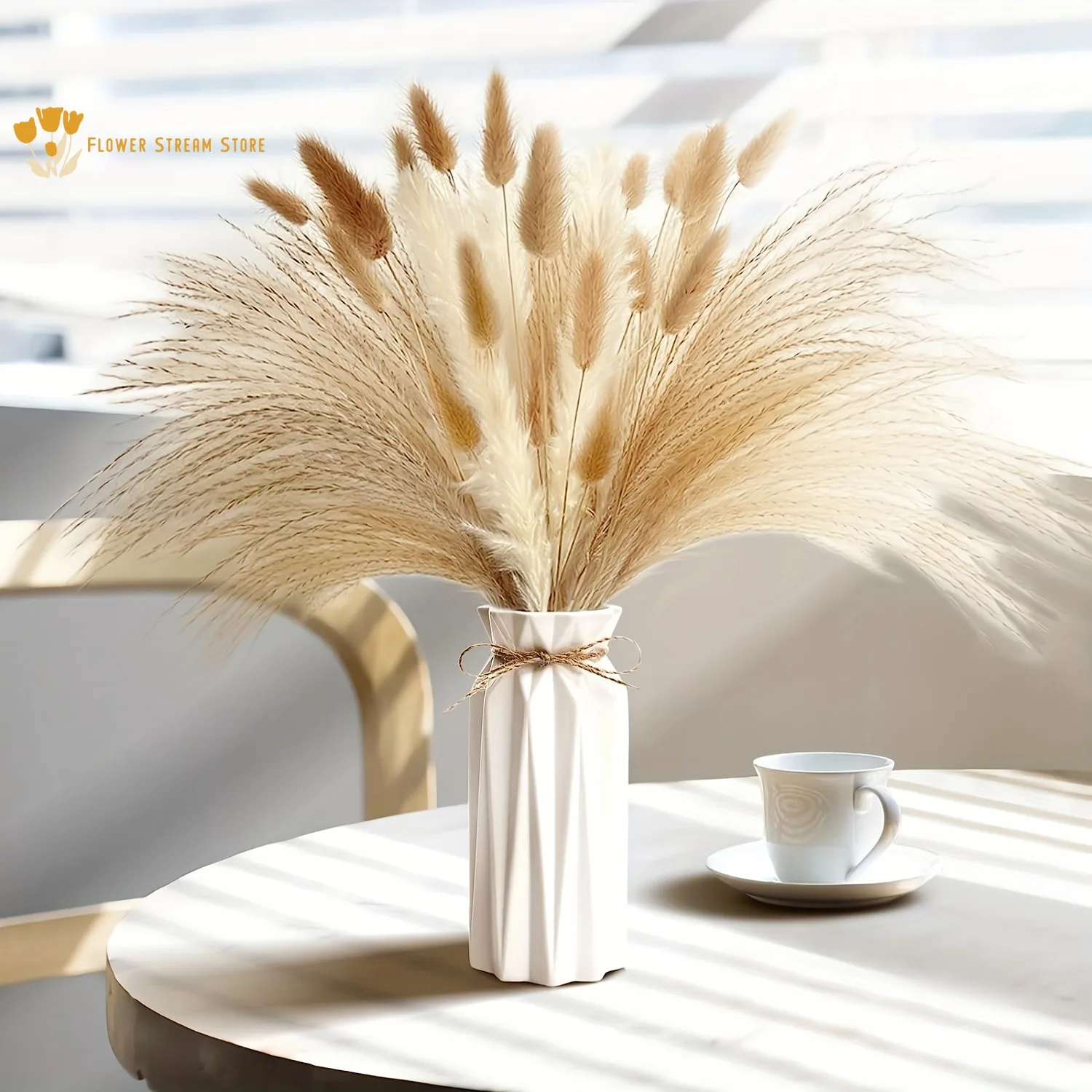 

Autumn Dried Pampas Grass Bouquet Wedding Arrangement Natural Phragmites Reed Dried Flowers Home Halloween Christmas Decoration