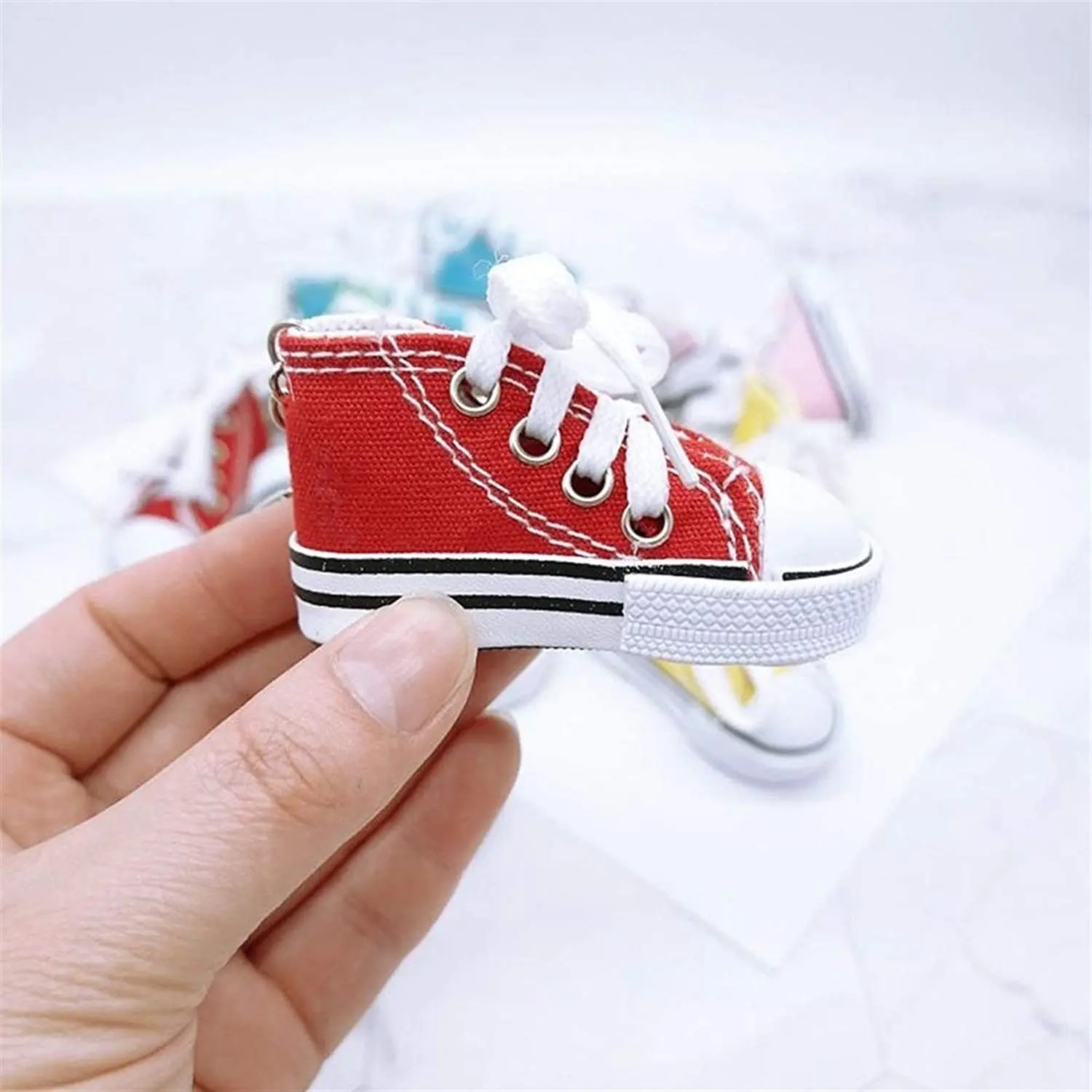 Funny Motorcycle Bicycle Shoe Shape Foot Support Side Tripod Cover Motor Electric Vehicle Bike Kickstand Mini Canvas Shoes 1pc
