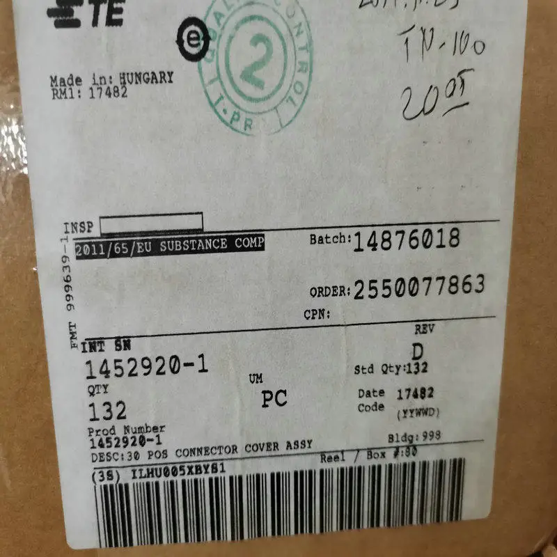 Connettore Originale Te/Tyco 1452920-1