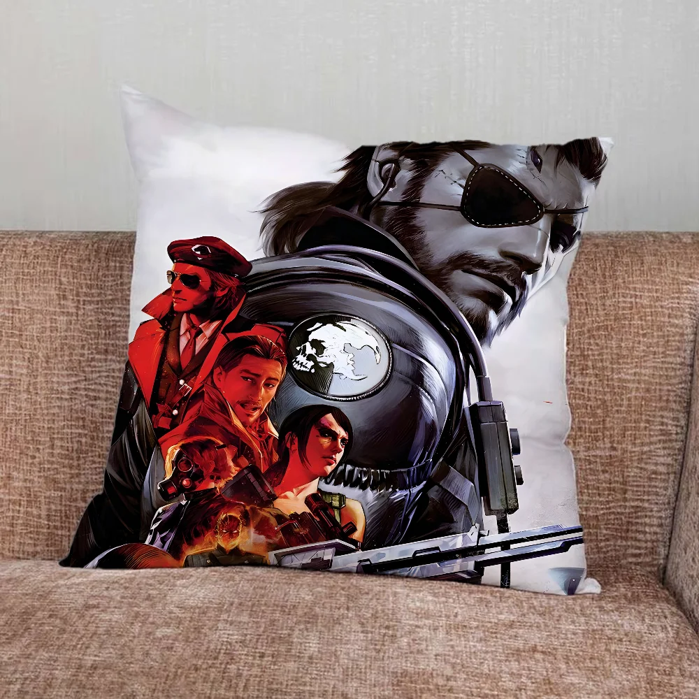 Spiel Metall G-Gear Solide Kissen Fall Für Home Schlafzimmer Auto Büro Dekoration Wohnzimmer Sofa Kissen Abdeckung Geeignet – Detail 18