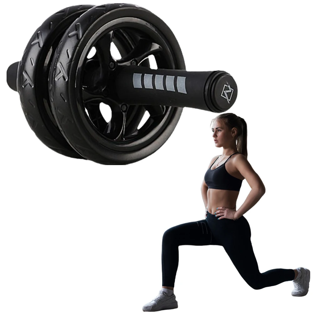 AB Roller Wheel for AB Roller Workout Equipment With Knee Pad Wheel with Resistance Bands Workout