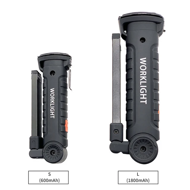 USB Rechargeable Rotating Foldable Flashlight - Image 6
