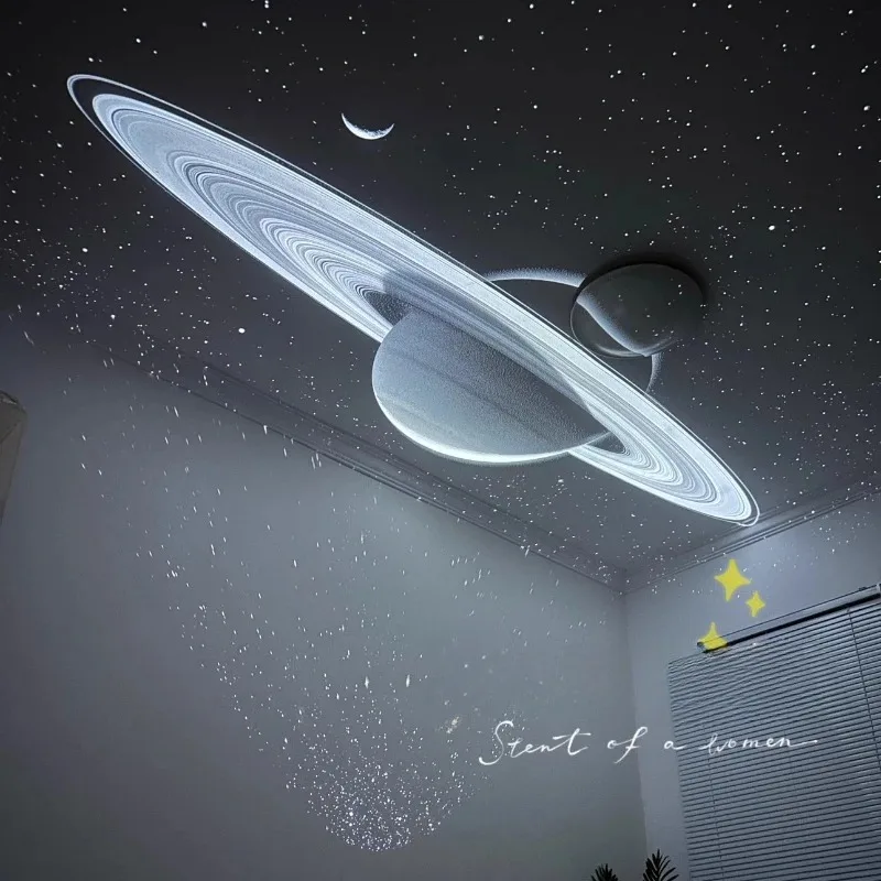 LED UFO Galaxy Star Projector Projection Films Photo Galaxy Starry Sky Projector Lamp Slides