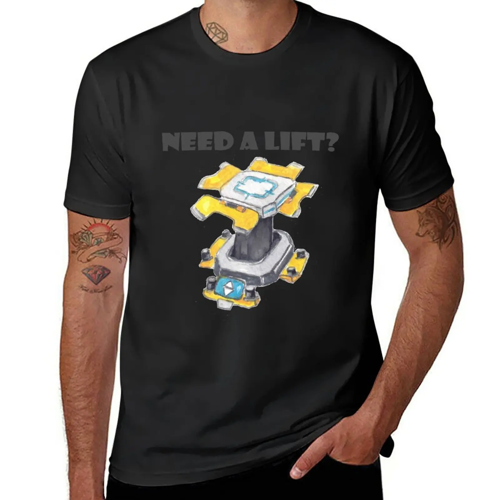 

Need a Lift T-Shirt oversized customs design your own plain Men's cotton t-shirt