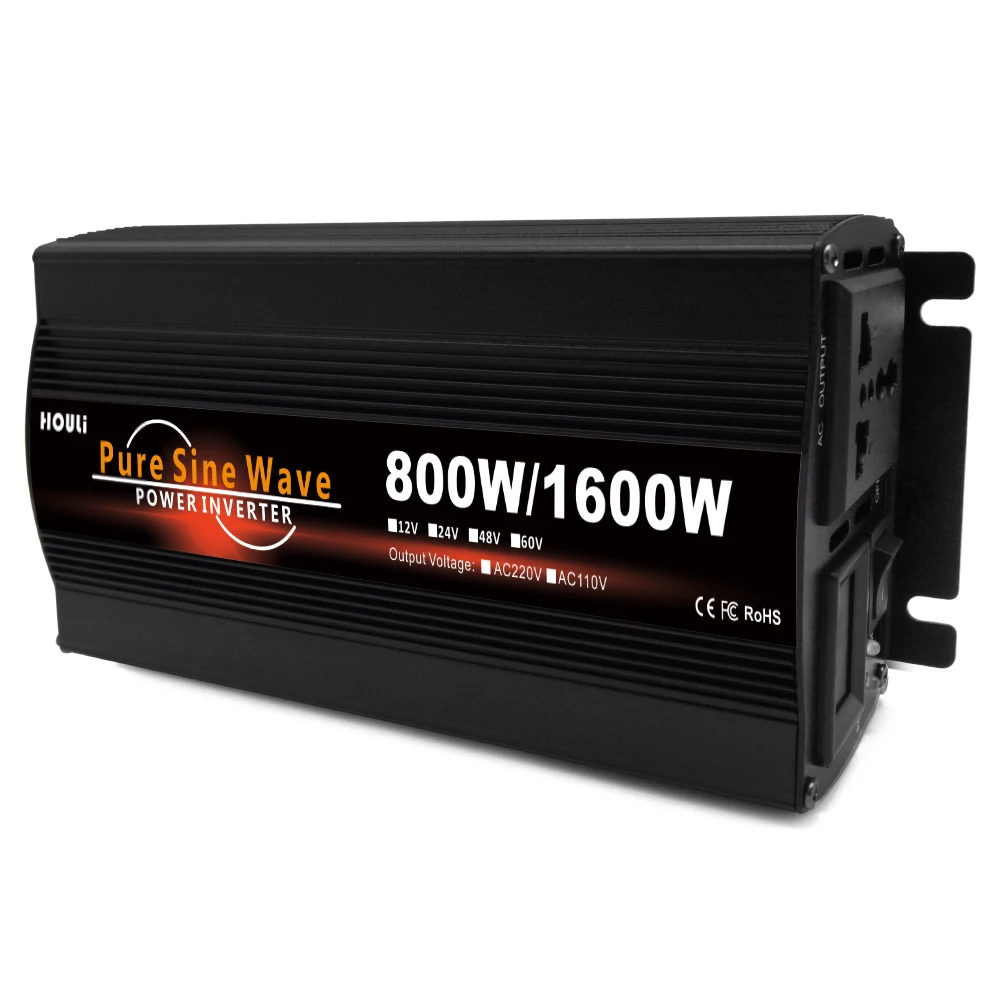 

houli inverter AC Car Inverter 12v 220v Self-consumption Solar Kit Charger to 220 Converter 5000w