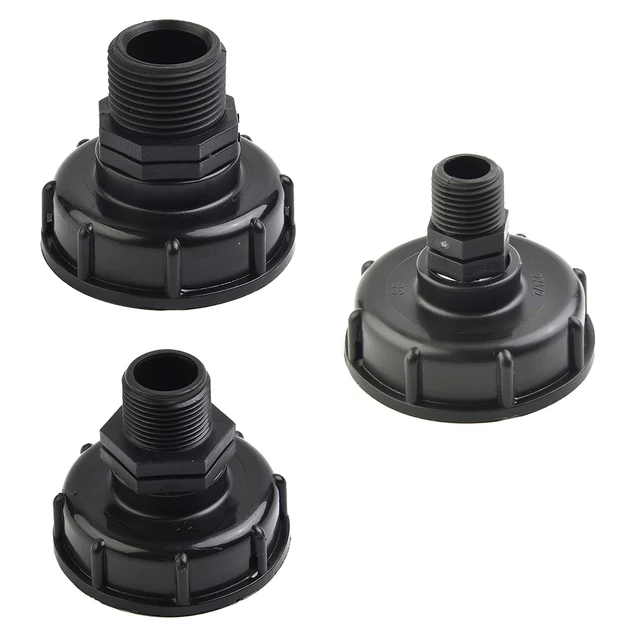 20/25/32 Mm Ibc Konténer Adapter S60X6 Sapka Külső Szál 1 Hüvelykes Fedél Víztartály Esőhordó Kerti Vízcsatlakozók - Image 2