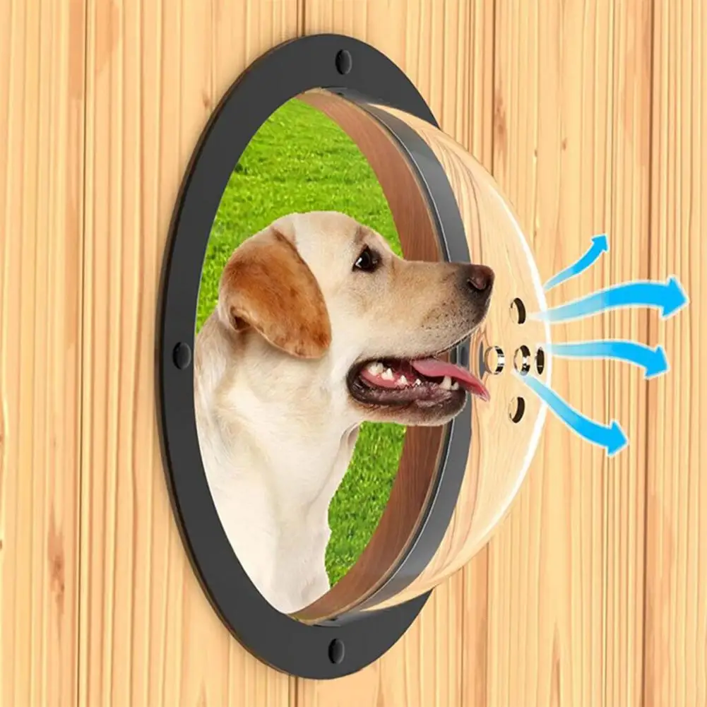 Pet Fence Window Upgrade Pet's View with A Durable Acrylic Fence Window Wide Application for Dogs Cats Outdoor Pet