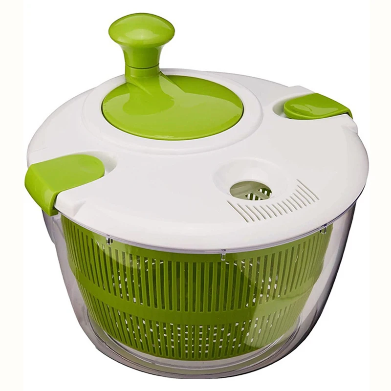 Salad Spinner Bowl Fruits And Vegetables Dryer Quick Dry Keeper Lettuce