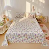 Bed Sheet Simple Style Flat Sheets Breathable Bed Linen Soft Sheets Home Flat Bedsheet постельное белье (Pillowcase Need Order) 6