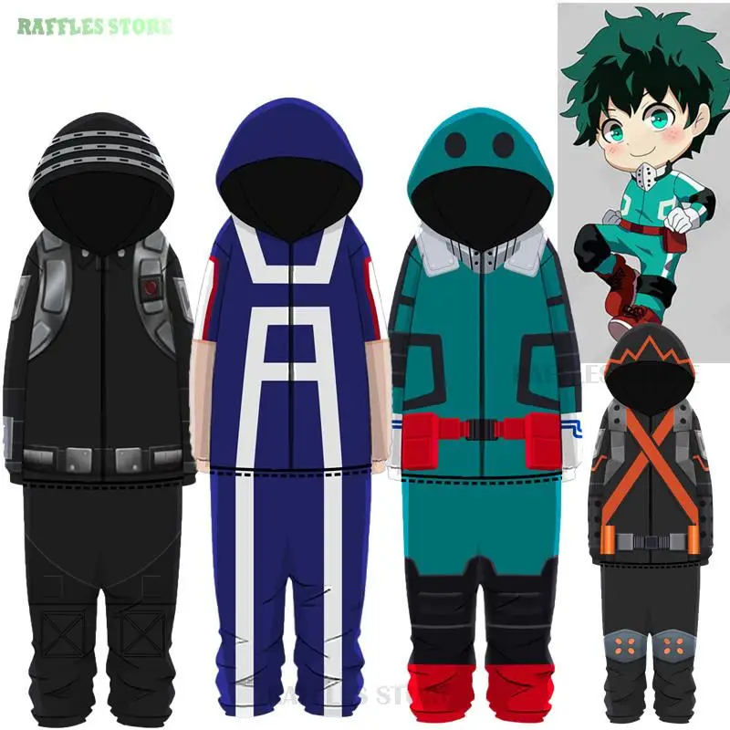 

My Hero Academia Anime Cosplay Home Clothes Boku No Hero Doujing Todoroki Shoto Cosplay Costume Midoriya Izuku Unisex Autumn Set