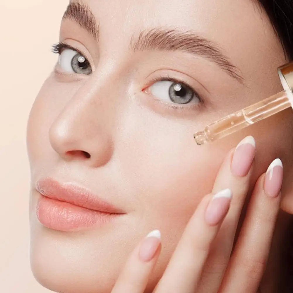 30ml Double Rose Petal Radiance Essence Oil Facial Care Tightening Moisturizing Ginseng Essential Oil Face Serum Korean Skin Car 4