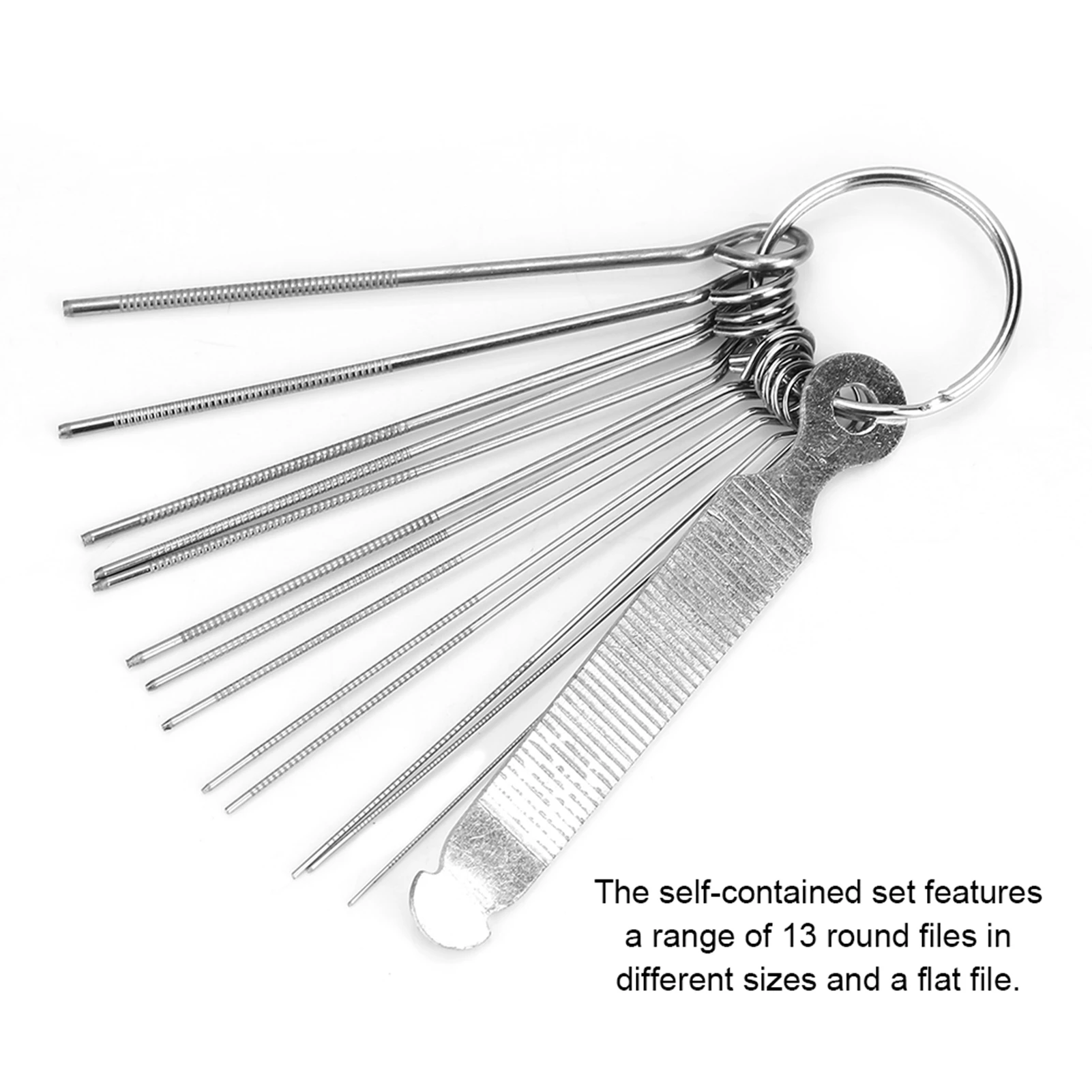 Guitar Accessory Guitar Bridge Files Guitar Tools Guitar Bridge Saddle Nut Files 13Neddles Set Tools Kit Accessory Ukelele