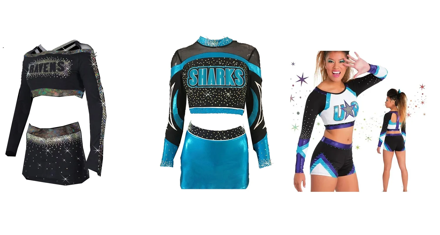 Cheerleading Uniform for Cheerleader Competition, Dance Clothes, Style