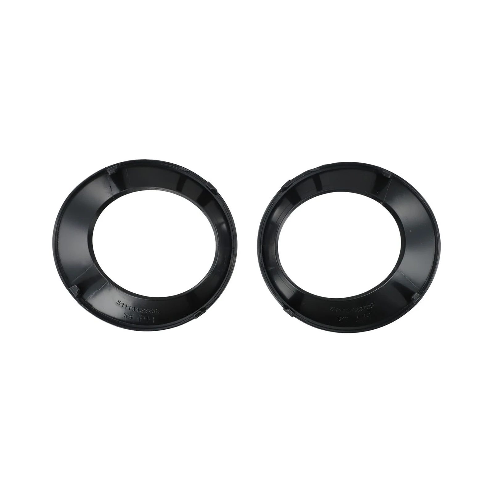 1x 안개등 커버 트림 좌/우 51113423789 51113423790 BMW X3 E83 LCI 2007-2010용 안개등 케이스 자동차 액세서리