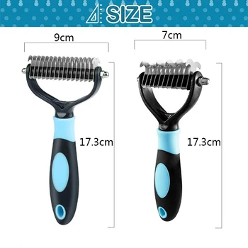 Professional Dog Brush Pet Hair Remover Dog Grooming Comb Removes Hairs Cats Dogs Animal Hair Brush Dog Accessories Pet Items 6