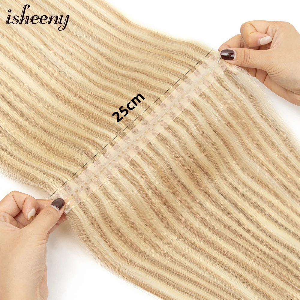 Double Inject XO Hole Weft Human Hair Extensions 12