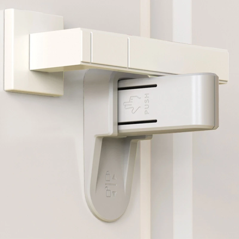 Safety Baby Locks Kids Safety Door Lever Lock Abs Baby