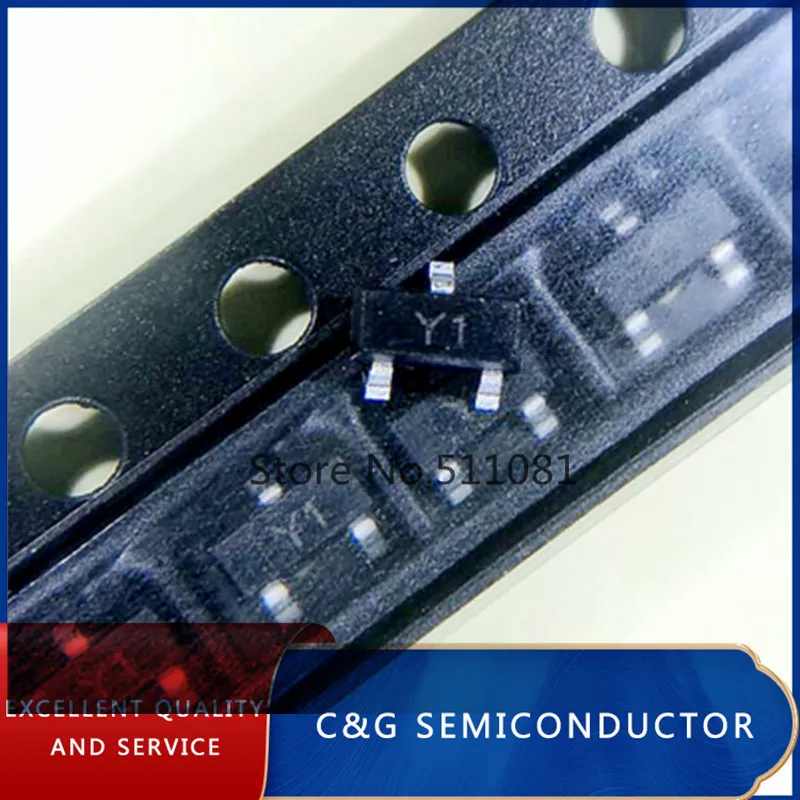 SS8050 SOT23 MMBT8050 SOT MMBT8050LT1G SMD Y1 SS8550D SOT-23 Y2 SS8550 8550D MMBT8550 MMBT8550LT1G S8050 J3Y S8550 2TY 100PCS
