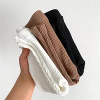 Spring Autumn New Baby Solid Leggings Cotton Infant Skinny Pants Boy Toddler Ribbed Trousers Kids Clothes Girls Casual Pants 5