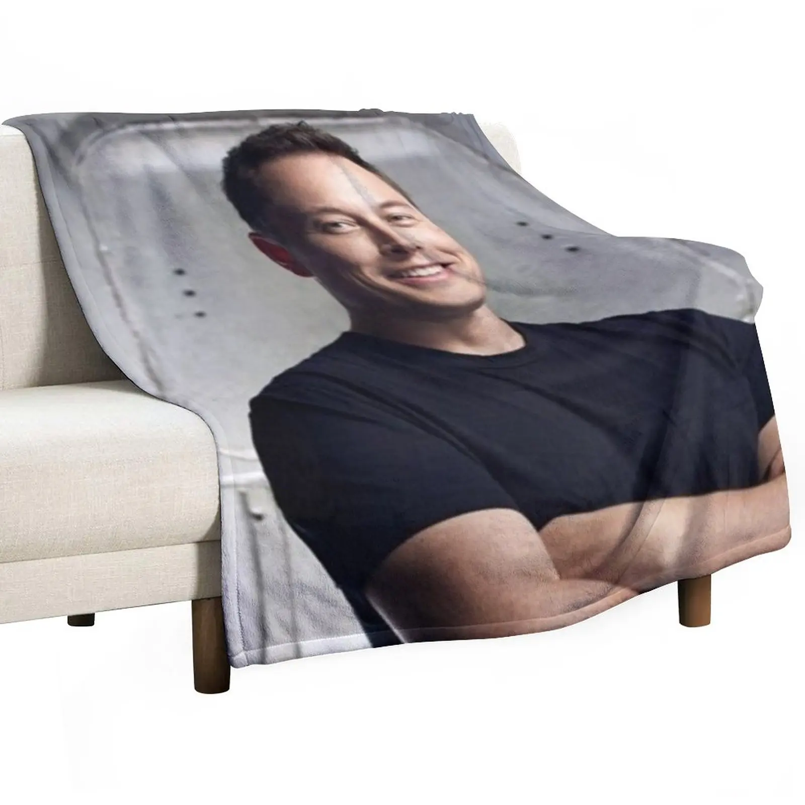 

Elon Musk Throw Blanket wednesday fluffy Decoratives Blankets