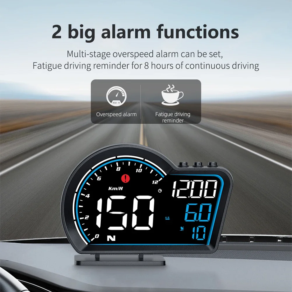  Ʈ ӵ HD GPS MPH   溸, ڵ  HUD LED ÷,  Ʈ  ÷