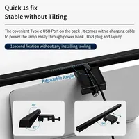 LED Desk Lamp Monitor Light Bar PC Computer Dimmable Screen Light 33cm 50cm Office Study Reading Hanging Table Lamp USB Powered 6