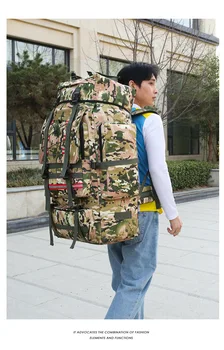130L Large Capacity Mountaineering Backpack 10