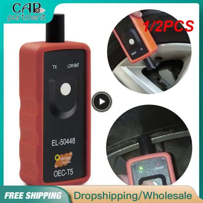 

1/2PCS newest Universal EL-50448 TPMS Activation Reset Tool OEC-T5 for Vehicles Equipped with A 315 or 433 MHz Tire Pressure