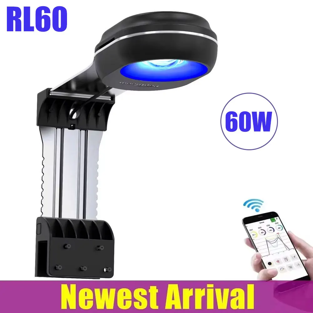 PopBloom WiFi Aquarium LED Light RL60/RL90/RL115, Professional