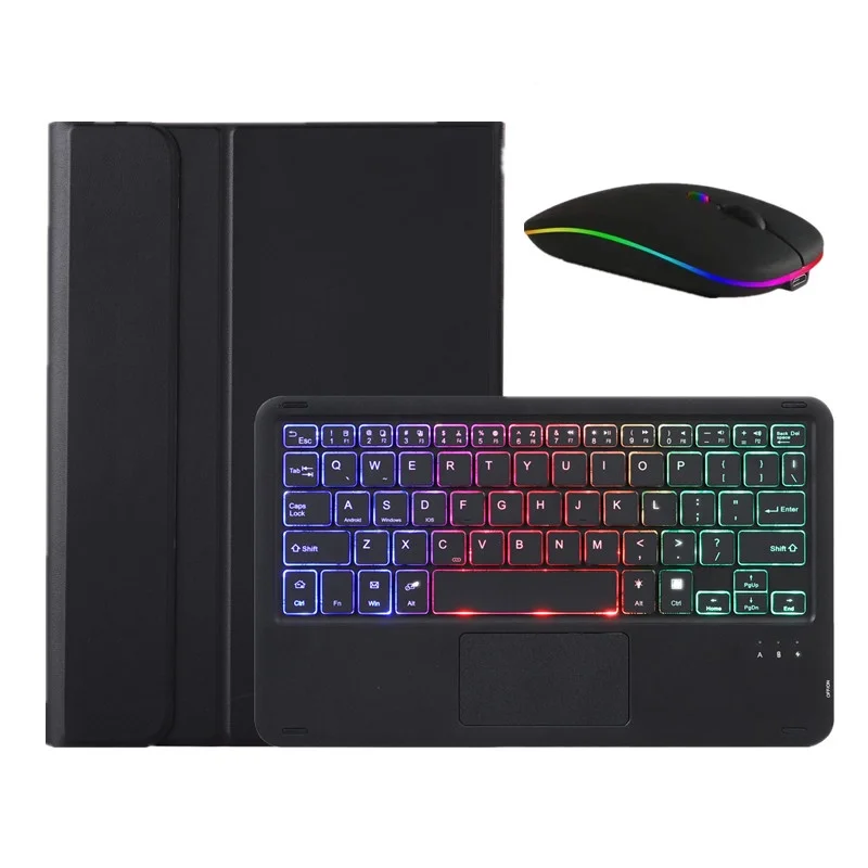 Per Xiaomi Pad 6 Pro Custodia Per Tastiera Cover Rainbow Touchpad Keyboard Per Xiaomi Mi Pad 6 Pro Mi Pad 6 Case