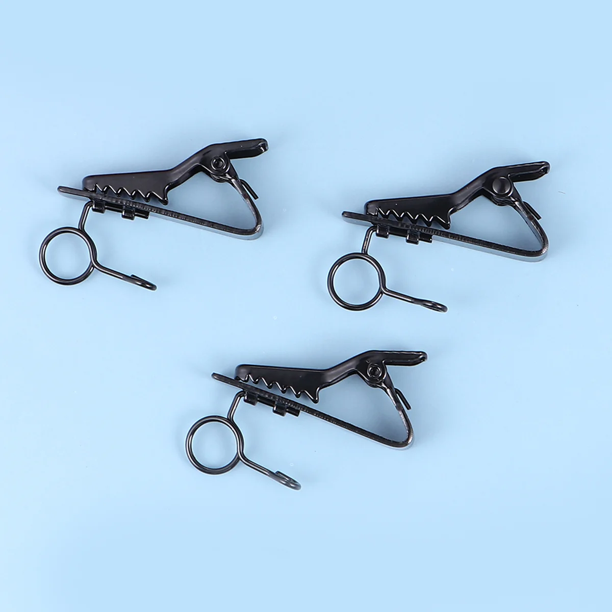 

12 Pcs Lapel Lavalier Clip Mini Microphone Accessories Iron Tie Wireless Microphones
