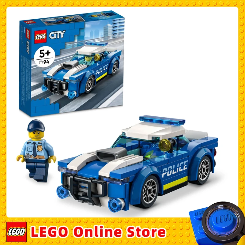 Lego City Police Car Toy 60312 Per Bambini Con Ufficiale Minfigura Adventures Series Car Chase Building Set Per Biethday Regalo Di Natale
