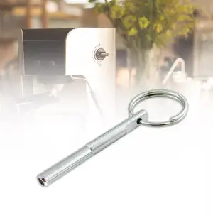 AIEVE Clé à tête ovale - Tête ovale - Outil de réparation - Compatible avec  Jura/Krups/AEG les machines à café - Pour porte-embout de 4 mm (pour  enlever les vis) : 