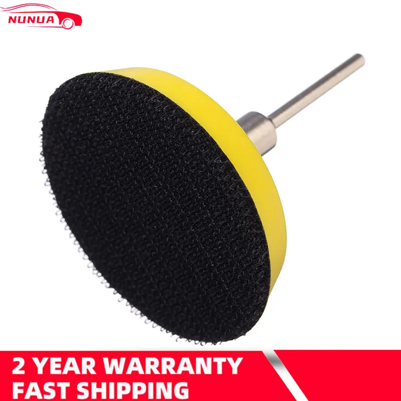 Sander Disc Sanding Polishing Pad Backer Plate Cutting Disc Extension Rod Connective Rod 2 inch 50mm 3mm Shank For Dremel Rotary car polishing pad car polish pad