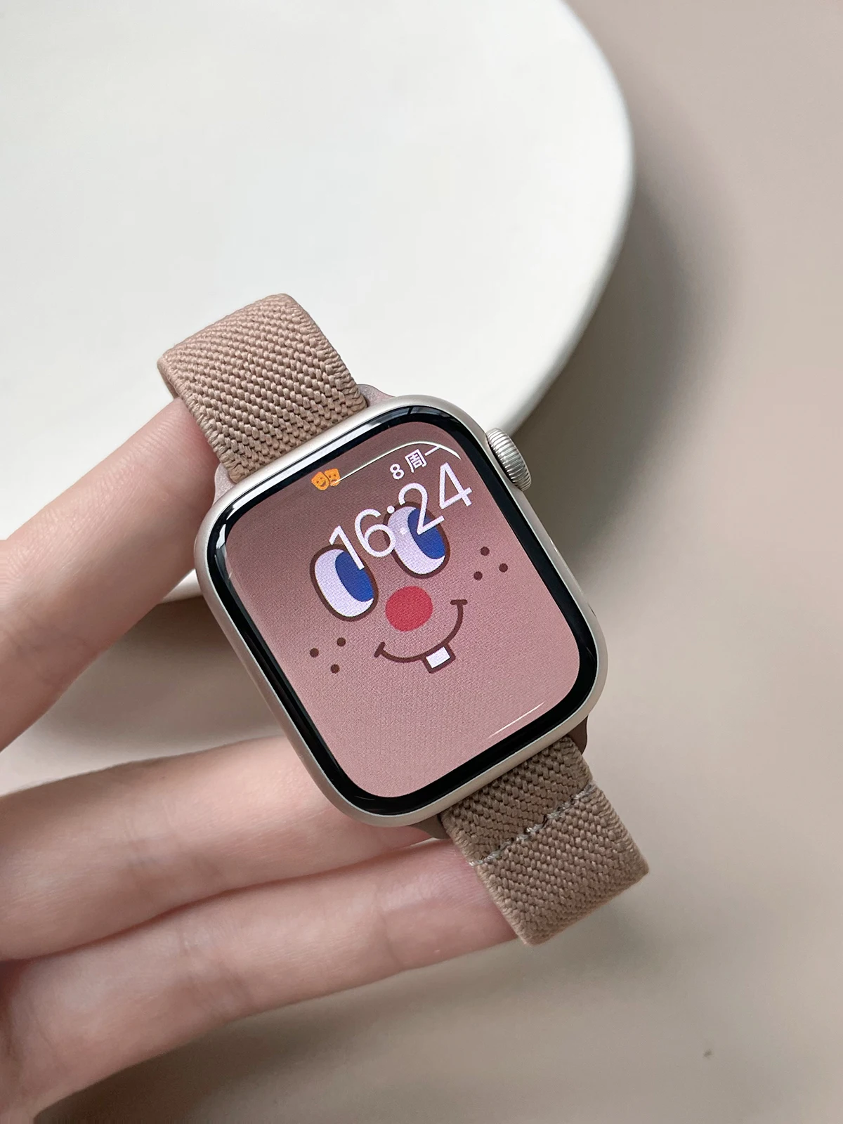 รูปสินค้า สายนาฬิกาไนลอนบางสำหรับ Apple Watch