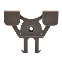 Amomax Tactical Hard Shell MOLLE Attachment Compatible with All Amomax Holsters Magazine Pouches 2