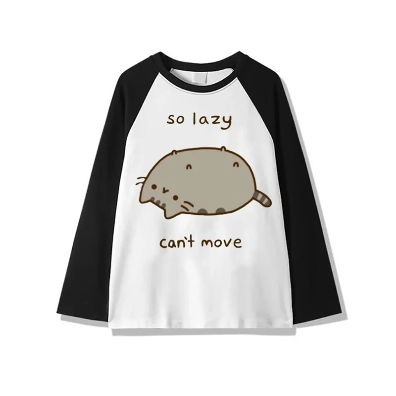 Japanische Fee Polka Dots T Shirt Frauen Y2K Ästhetischen Kawaii Cartoon Casual Tops Herbst Süße Harajuku Grunge Lose Tees – Detail 5