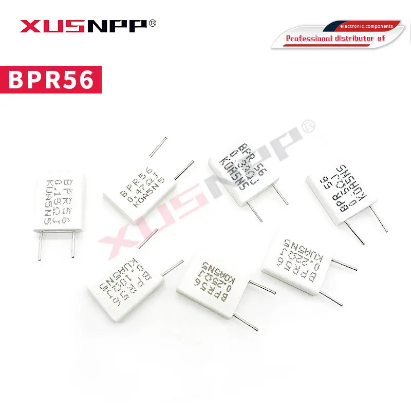 

100pcs BPR56 5W 0.1 0.15 0.22 0.25 0.33 0.5 ohm Non-inductive Ceramic Cement Resistor 0.1R 0.15R 0.22R 0.25R 0.33R 0.5R