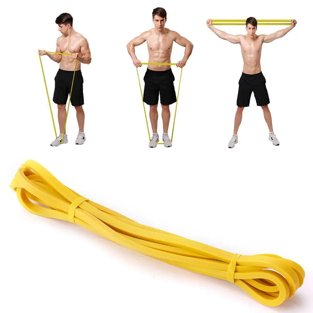 ResistanceBandsElasticRubberExercisePullUpBandBodybuilding