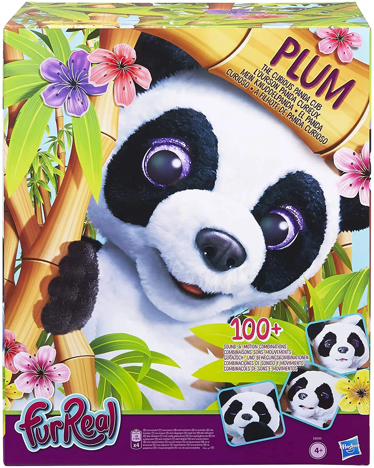 39Cm FurReal Plum Friends Pet The 