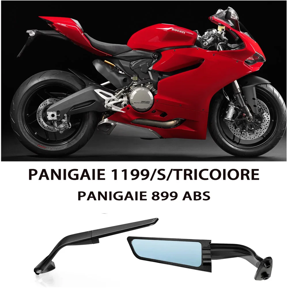 

Для Ducati Panigale 899 ABS Panigale 1199 S 1199 трехцветное CNC вращающееся невидимое зеркало заднего вида мотоциклетное зеркало заднего вида